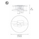 Mercury LED Ceiling Light - /