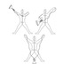 FreeJack Metal Man Hang Functional Art -  / 
