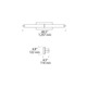Metro Long Bath Bar -  / 