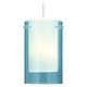FreeJack LED Mini Echo Pendant - Antique Bronze / Steel Blue FreeJack LED Mini Echo Pendant - Antique Bronze / Steel Blue