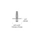 Monorail Rectangular Power Feed Canopy Dual Feed -  / 
