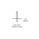 Monorail Rectangular Power Feed Canopy Single Feed - /