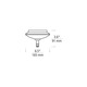 Monorail 150W Single Feed Surface Magnetic Transformer - /