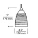 Small Nest 2KD Pendant Light -  / 