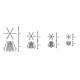 Night Watch Round Chandelier - /