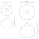 Non Random Light Suspension - /