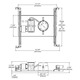 NW3000CM 3.5 Inch Non-IC Shallow New Construction Housing - Galvanized Steel / 