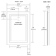 Plaza Large Mirror Dimmable - /