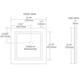 Plaza Small Mirror Dimmable - Mirror / Frosted Plaza Small Mirror Dimmable - Mirror / Frosted