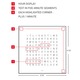 Qlocktwo Wall Clock Special Edition - /