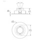 R2000 4 Inch Regressed Adjustable Trim -  / 