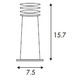 Rusty 40 /70 Exterior Bollard - /