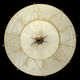 Scheherazade 2 Tier Geometric Suspension - Brass / Brown Geometric