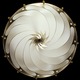 Scudo Saraceno Plain Suspension - Brass / Ivory Plain Scudo Saraceno Plain Suspension - Brass / Ivory Plain