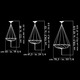 Scudo Saraceno Carduus Suspension - Brass / Ivory Carduus