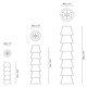 Set Up Shades 6 Floor Lamp -  / 