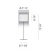 Skirt Floor Lamp W / Exterior Net -  / 