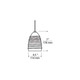 FreeJack LED Small Nest Pendant - /