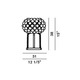 Caboche Piccola Table Lamp -  / 