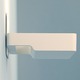 Square Wall Sconce - Matte White / 