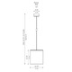 Stick 240 Floor Lamp W / Small Shade - /