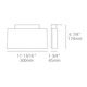 Surf 12 Wall Light - /