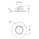 T3200 3.5 Inch Adjustable Gimbal Trim - /