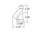 T809 Trac-Master Low Voltage Slant Head - /