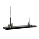 Table D'Amis Hanging Lamp - Stainless Steel / Black Table D'Amis Hanging Lamp - Stainless Steel / Black