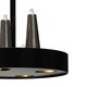 Table D'Amis Hanging Lamp Round - Stainless Steel / Black Table D'Amis Hanging Lamp Round - Stainless Steel / Black