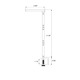 Toca LED Wall Lamp with Clamp - /