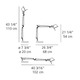 Tolomeo Mini Desk Lamp with Base  -  / 