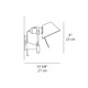 Tolomeo Classic Wall Spot with Switch - /