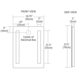 Twin Slim Dimmable Mirror -  / 