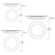 Vanilla Sky Round Ceiling Flush Mount -  / 