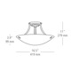 Veneto Semi Flush Ceiling Mount -  / 