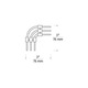 2-Circuit Monorail Flexible Vertical Connector - /