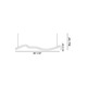 Wave Suspension Light - Aluminum / Silver Wave Suspension Light - Aluminum / Silver