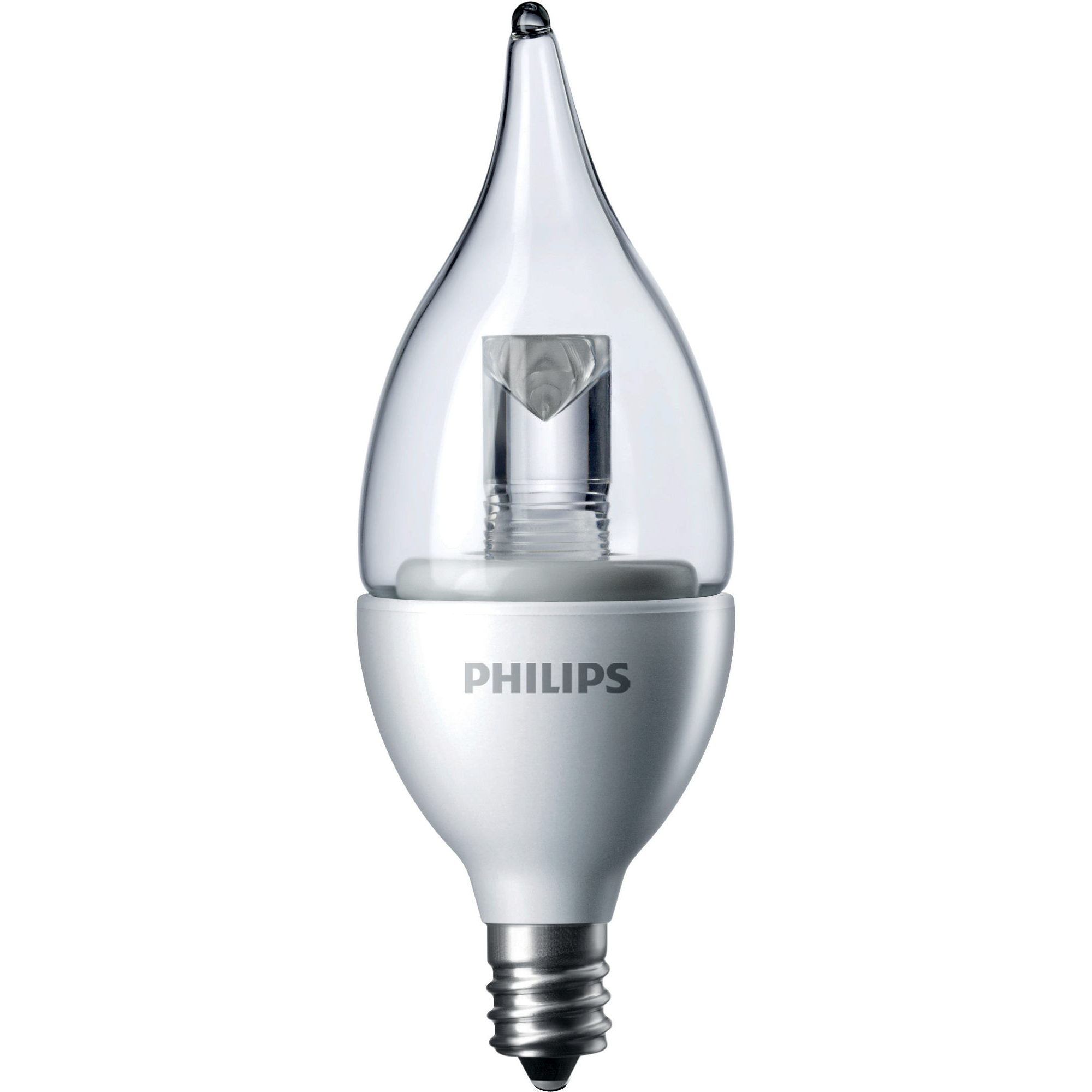Candle LED B11 Candelabra Base 3.5W 120V 2700K Dimmable by Philips LED