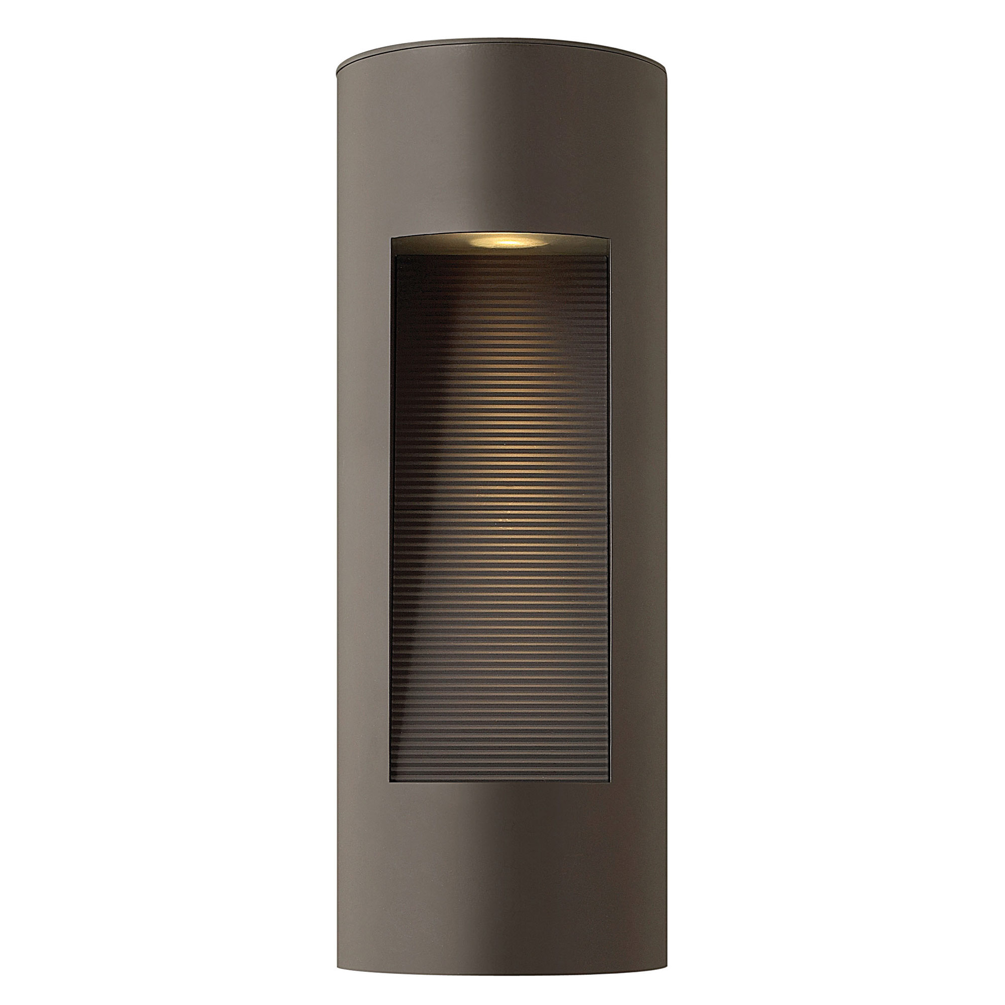 Luna Rectangular Outdoor Wall Sconce by Hinkley Lighting 1660BZ-LED