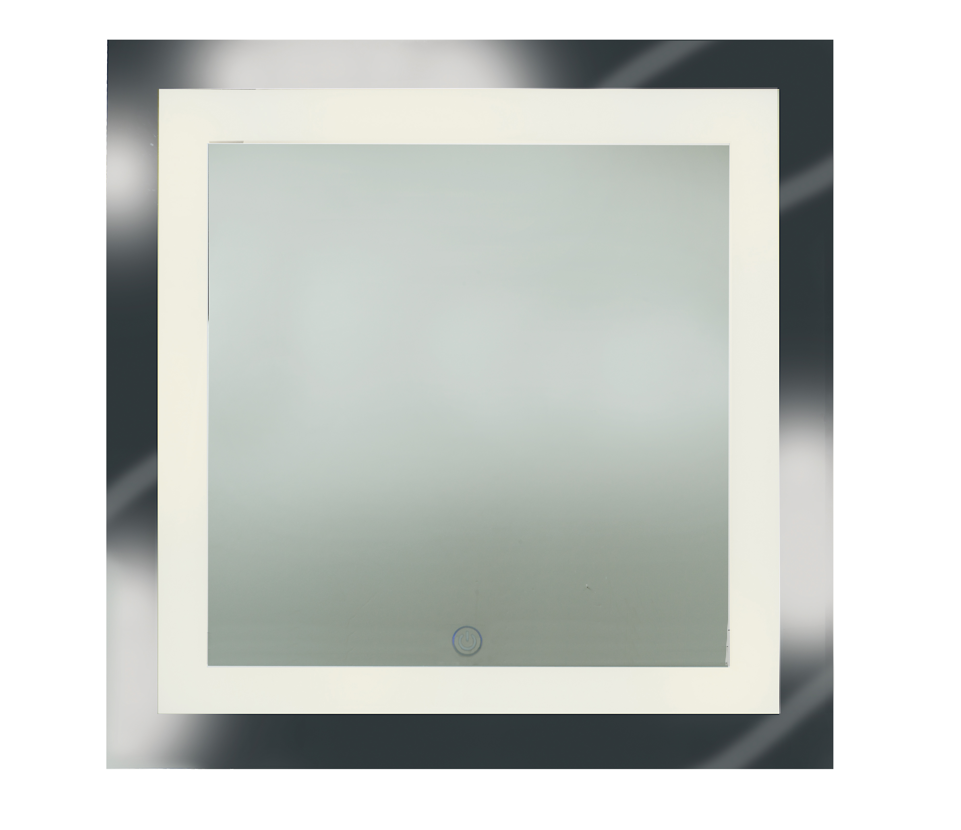 Bathroom Mirrors With Led Lights Spa Square Dimmable Led Mirror
