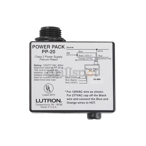 PP20 Dimmer Power Pack by Lutron pp20