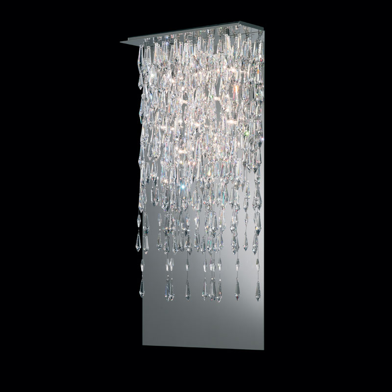 Crystalline Icicles Wall Sconce by Swarovski Centerpieces | SCR615-
