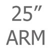 25 inch Arm