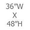 36W x 48H