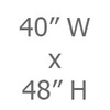40W x 48H
