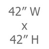42W x 42H