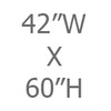 42W x 60H