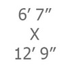 06ft 7in x 12ft 9in