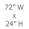 72W x 24H